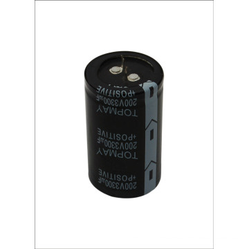 Snap-in Terminal Aluminum Electrolytic Capacitor 3300UF 200V